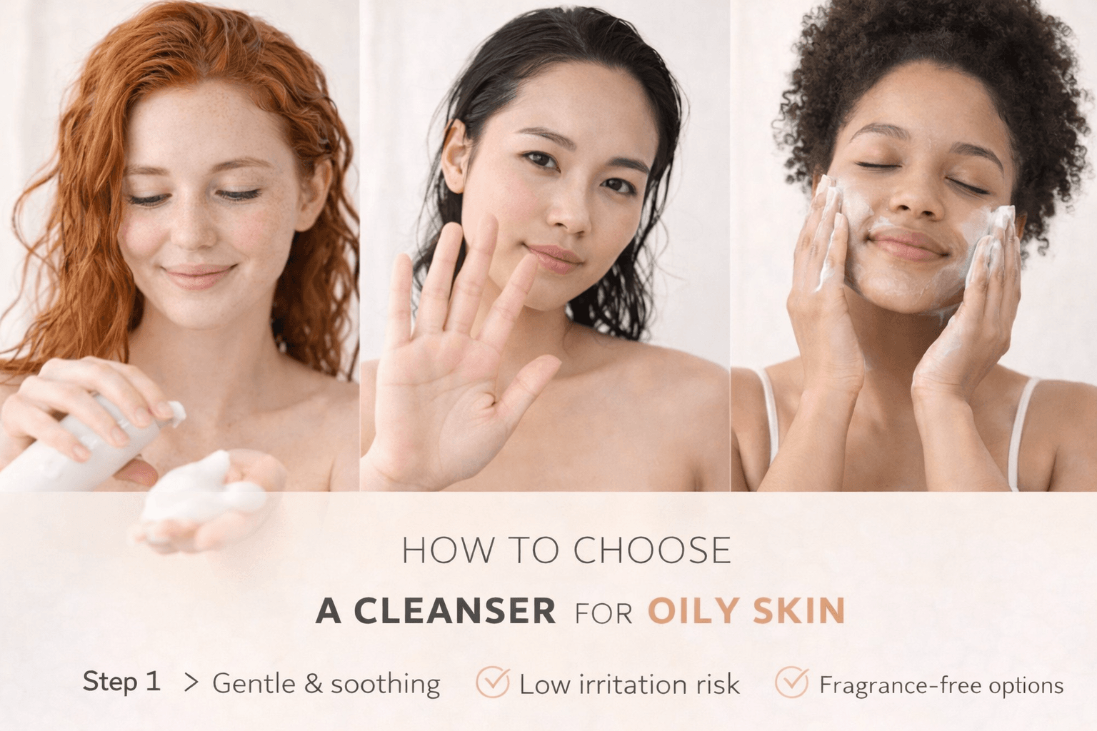 How To Choose A Cleanser For Oily Skin