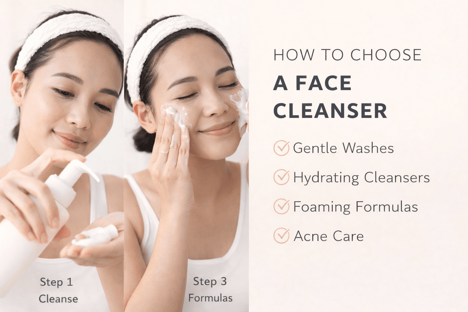 How To Choose A Face Cleanser